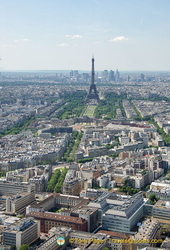 Eiffel Tower view from Montparnasse Tower